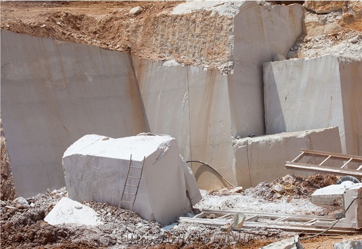 Botticino Fiorito Extra Marble Blocks