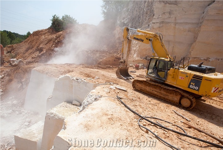 Botticino Fiorito Extra Marble Blocks