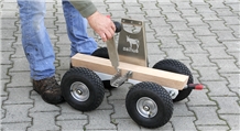 Asinello 300 - 4 Wheel Stone Slab Dolly