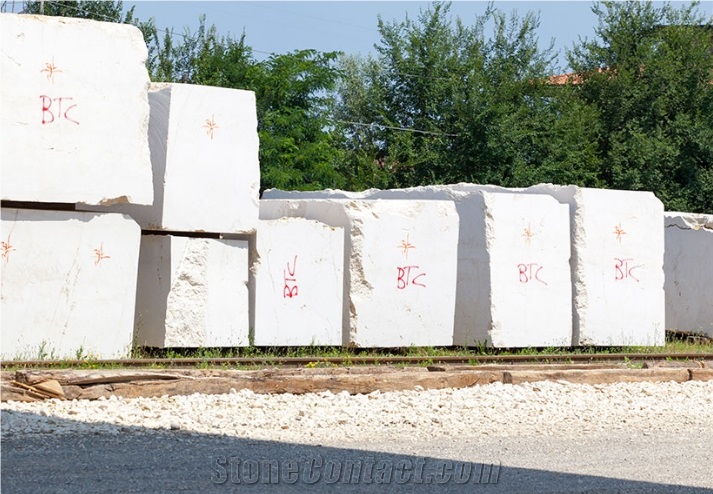 Botticino Beige Marble Raw Blocks