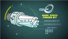 Super Cyclone Seven Segment High Speed Finger Bit Super Cyclone Seven Segment High Speed Finger Bit
