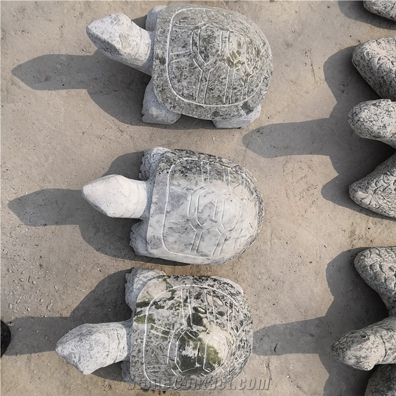 Decorative Garden Stone Turtle Animal Sculpture