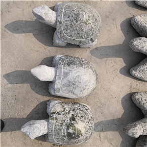 Decorative Garden Stone Turtle Animal Sculpture