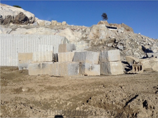Bergama Grey Granite Blocks