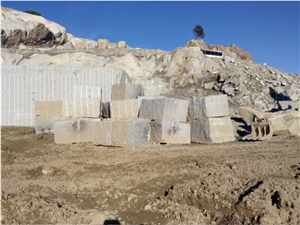 Bergama Grey Granite Blocks