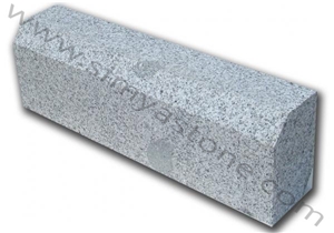 Bergama Grey Granite Kerb Stone