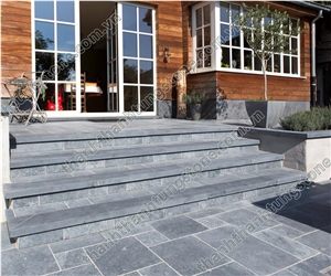 Antique Vietnam Blue Stone for Exterior Patio Tile, Pavement