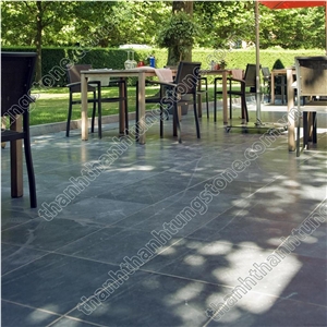 Antique Vietnam Blue Stone for Exterior Patio Tile, Pavement