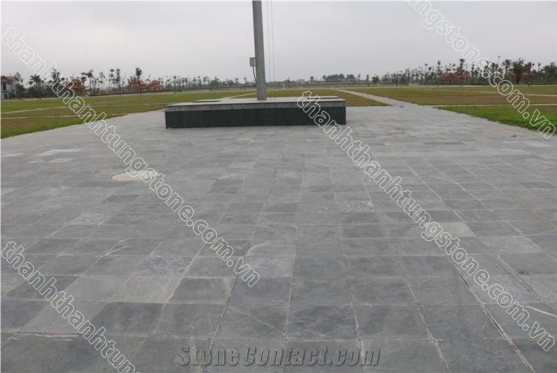 Vietnamese Bluestone Honed Tiles