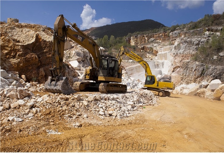 Botticino Classico Marble Blocks