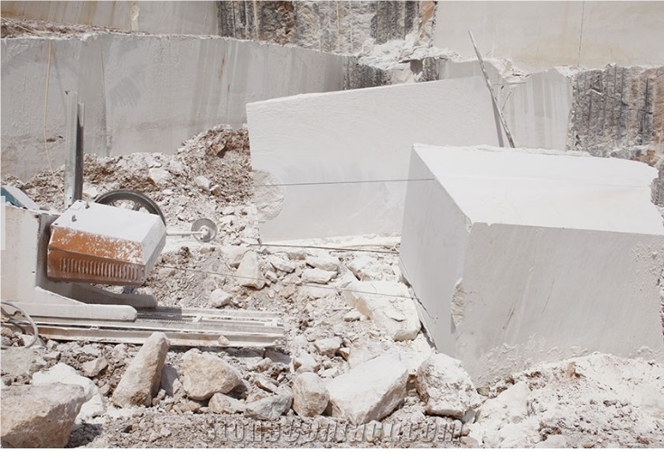 Botticino Classico Marble Blocks