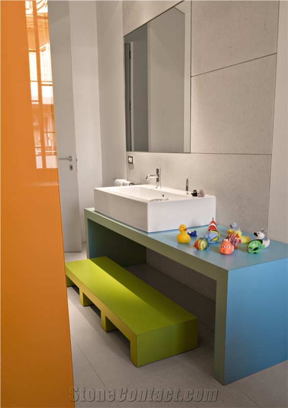 Solid Surface Bathroom Vanity