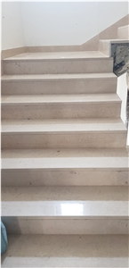 Trani Apricena Marble Stairs