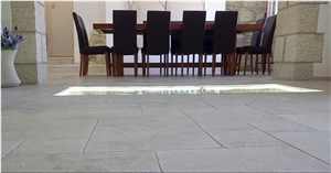 Mezza Perla Scura Floor Tiles, Brushed