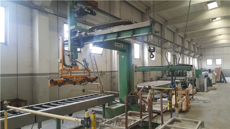 Used Simec Granite Tile-Slabs Polishing Line Machine