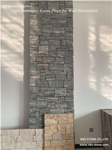 Nature Stone Loose Stone Slate Wall Decoration
