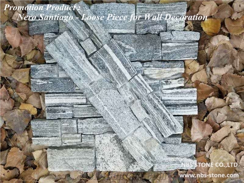 Nature Stone Loose Stone Slate Wall Decoration