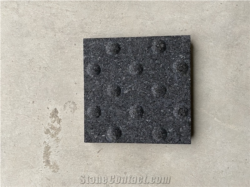Black Granite Blind Pave,Walkway Paving Stone