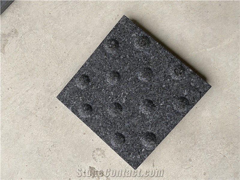 Black Granite Blind Pave,Walkway Paving Stone
