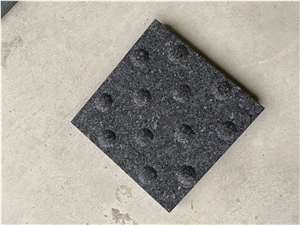 Black Granite Blind Pave,Walkway Paving Stone