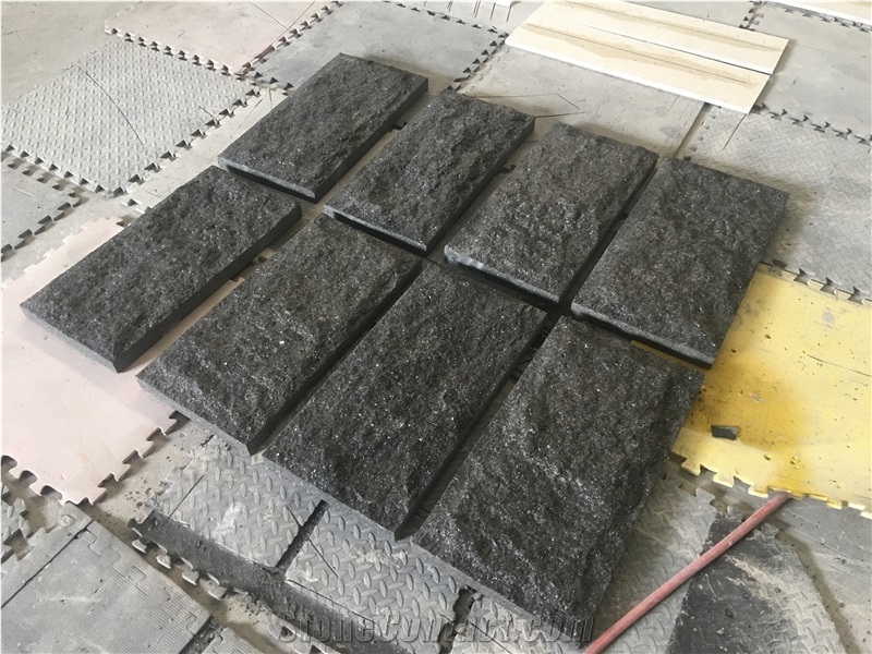 Black Granite Blind Pave,Walkway Paving Stone