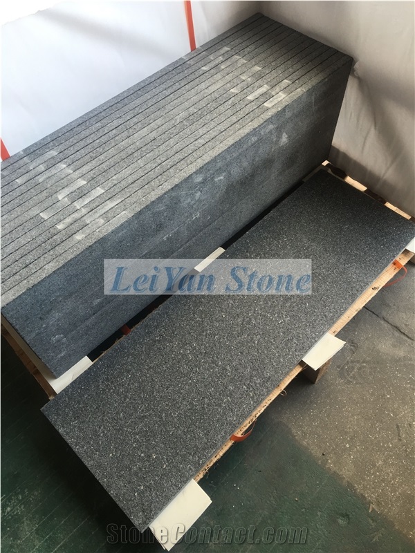 Black Granite Blind Pave,Walkway Paving Stone