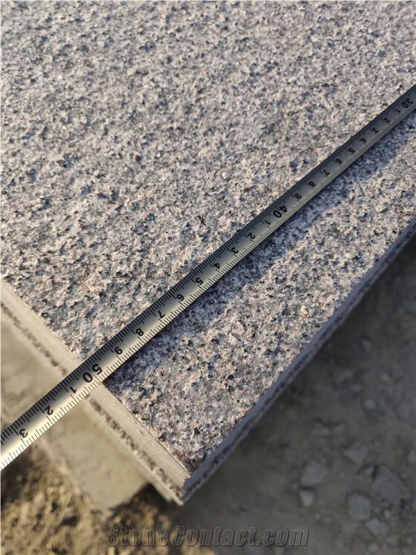 Light Brown Red Granite G354 Flamed