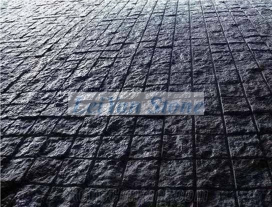 New Black Granite Cobbles,More Black Than G684