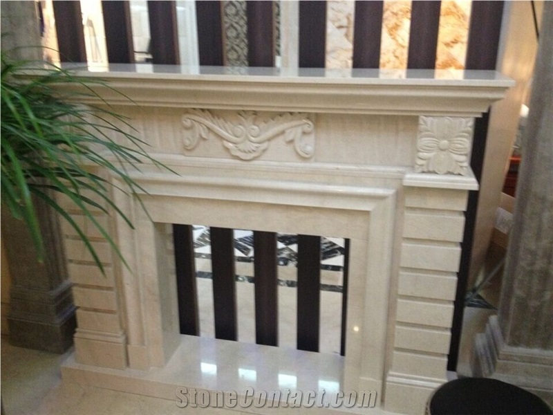 Antique Fireplace Of Marble for Indoor