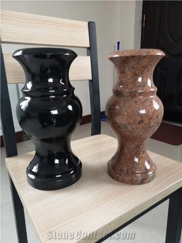 Manufacture Tombstone Vases Granite for Cemetery