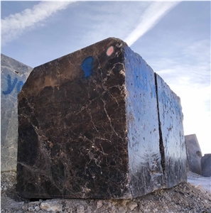 Dark Emperador Marble Blocks