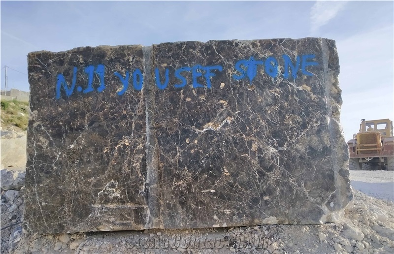 Dark Emperador Marble Blocks