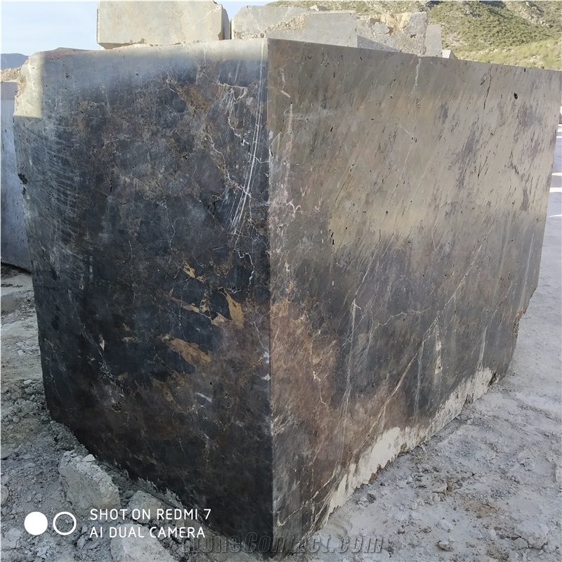 Dark Emperador Marble Blocks