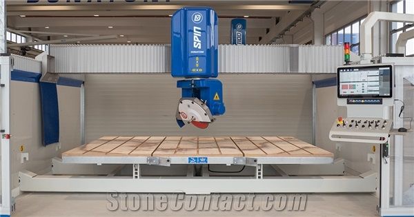 Donatoni Spin 625 CNC 5 Interpolated Axis Bridge Saw Machine