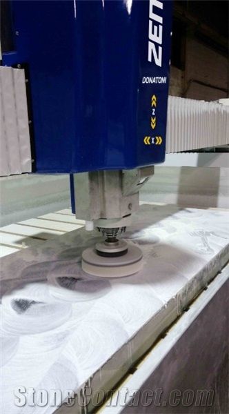 Donatoni Zenit 3 Interpolated Axes Cnc Polishing / Calibrating Machine