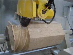 Natural Stone Travertine Columns