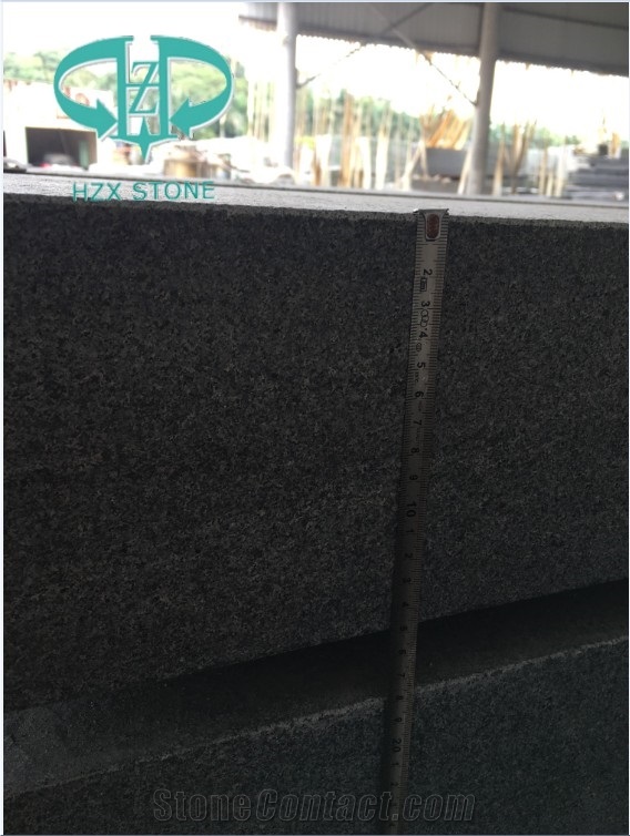Old G654 Dark Grey Granite for Kerbstone