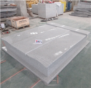 Romania Grey Granite Tombstone Headstone G603