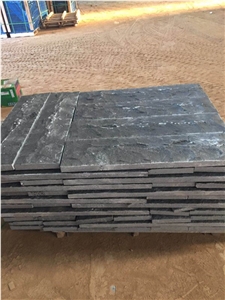 Split Face Zj Black Basalt Garden Walling Stone