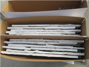 Split Surface White Stone Wall Cultured Stone Tile