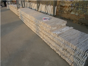 Split Surface White Stone Wall Cultured Stone Tile