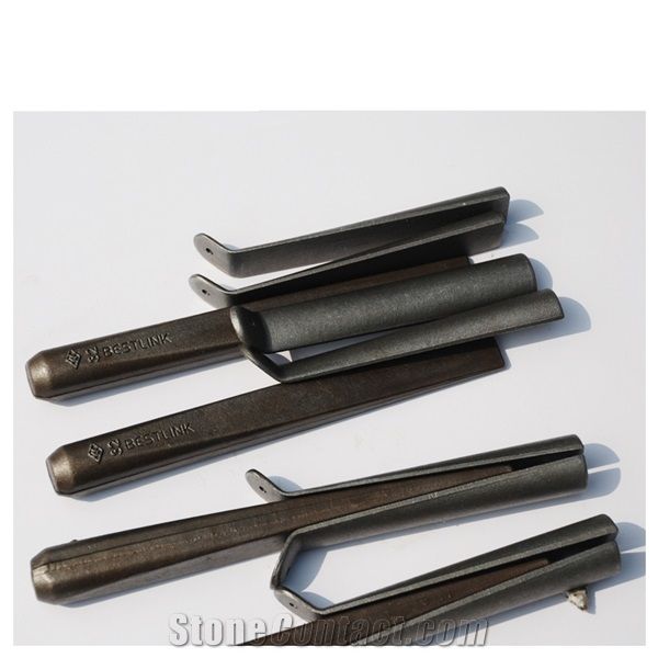 Hand Tools Quarry Wedge and Shims to Split Stone