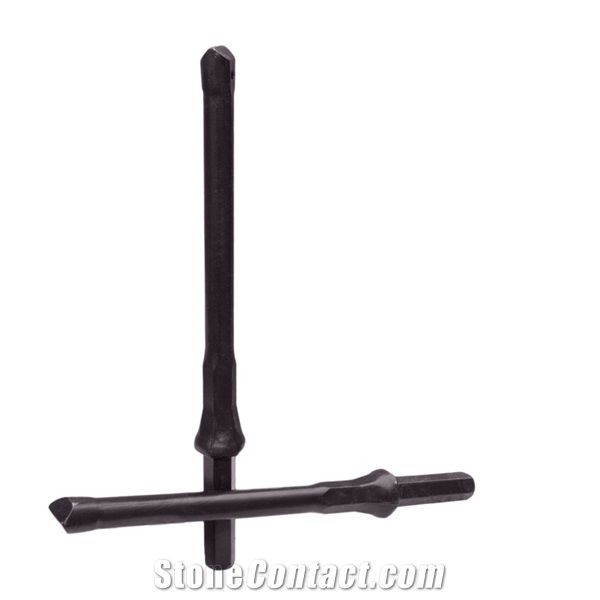 Quarry Rock Drilling Integral Steel Plug Hole Rod