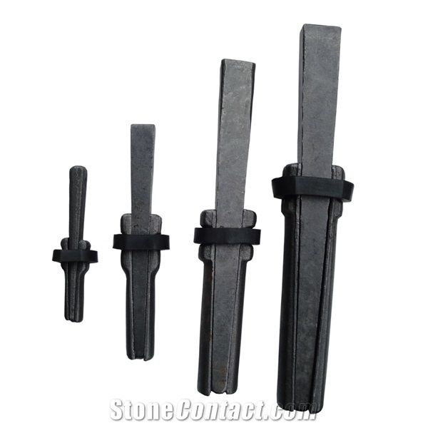 Traditional Rock Break Tool Wedges and Shims Rock Splitter