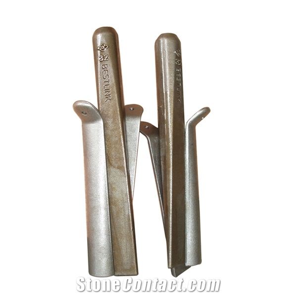 Wedge and Shims for Rock and Stone Breaking