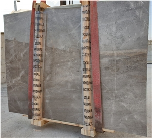 Titanium Grey Marble Slab, Grey Marble