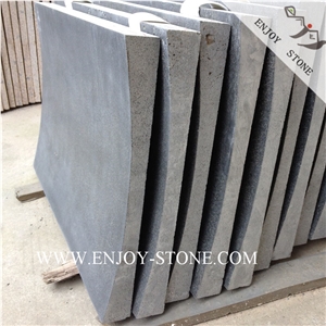 Honed Bluestsone Curve Shape Walling Tiles
