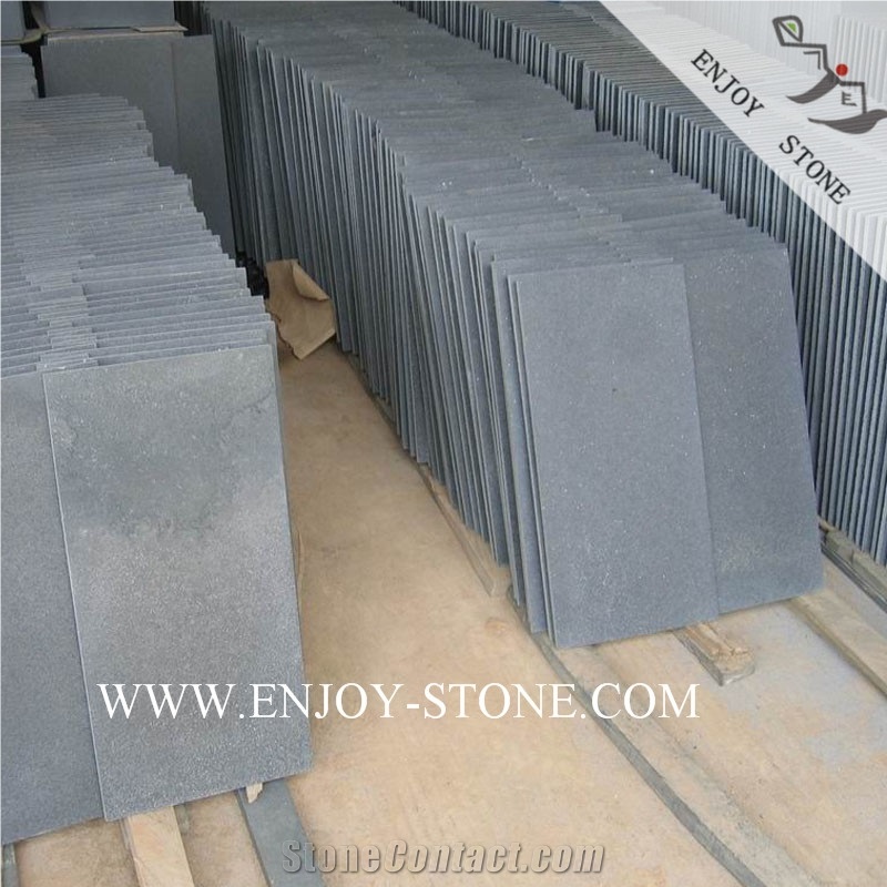 Honed Zhangpu Bluestone with Catpaws Paver Tiles