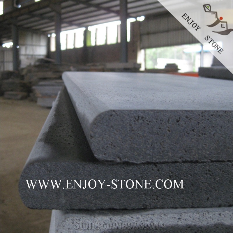 Sawn Bullnose Zhangpu Bluestone / Andesite Stone