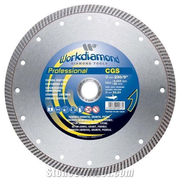 Cgs Dry Cutting Diamond Blades for Angle Grinders